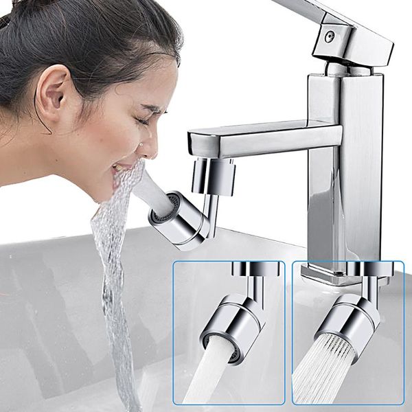 

kitchen faucet 720Â° rotating splash spray head wash bathroom dual-function splash-proof filter nozzle for home other faucets, showers & accs