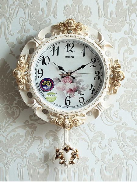 

wall clocks european antique clock luxury creative vintage special large pendulum reloj pared grande home decor de50zb