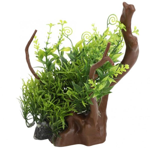 

decorations simulation plastic water plants landscaping decoration accessory for fish tank aquarium