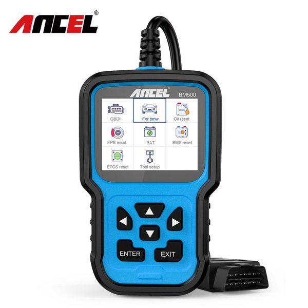 

code readers & scan tools ancel bm500 auto diagnosis obd2 scanner eobd obd 2 car all system diagnostic basic functions for mini rolls ro