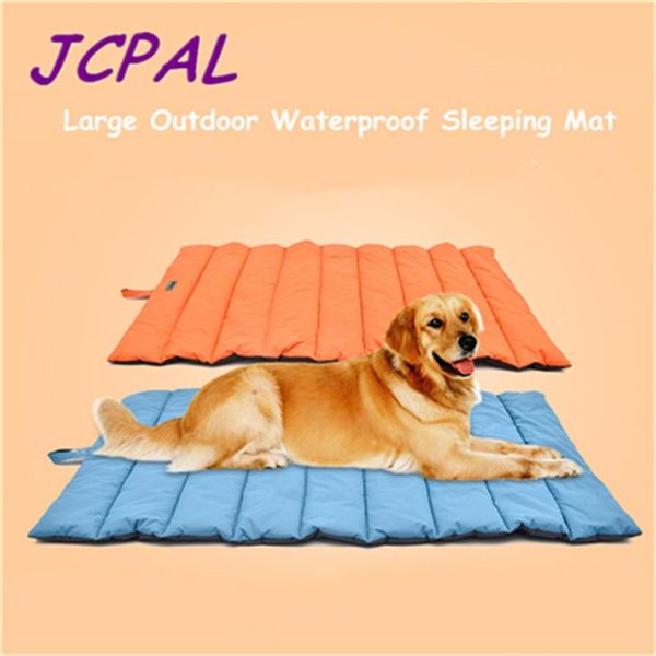 

large outdoor waterproof sleeping mat dog beds for and medium dogs portable pet bed resistance to bite easy clean kennels & pens