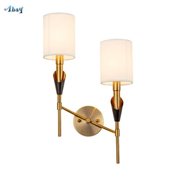 

wall lamp nordic minimalism glass for hallway dining hall lounge aisle bedroom villa loft decor lights home sconce led