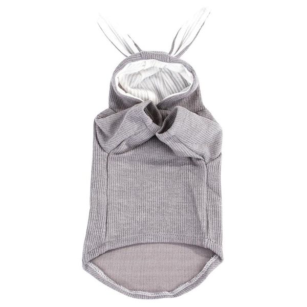 

dog apparel knitted puppy cute soft sweater ear solid spring autumn winter hoodie sweatshirt costume fashion pet cat