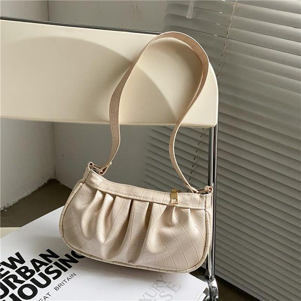 

evening bags korean white women's bag capacity shoulder pu leather ladies wild sac a main femme