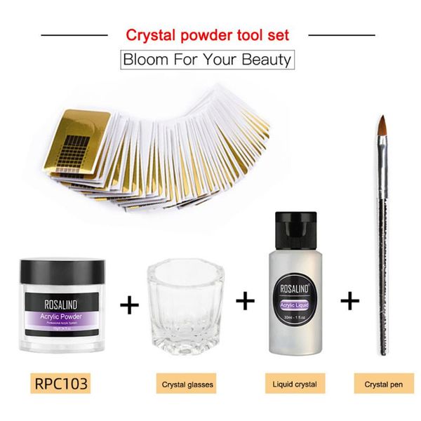 

nail art kits crystal powder set acrylic complete extension diy carving beginner