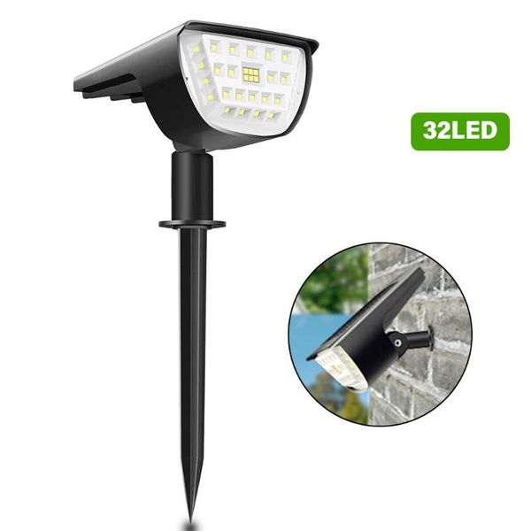 

solar lamps 32led lights flame lamp waterproof flickering outdoor spotlights garden lawn decoration lighting landscape
