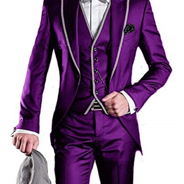 

men's suits & blazers wedding dress, classic, 3-piece, party clothes, prom, blazer, fashion a7qh, White;black