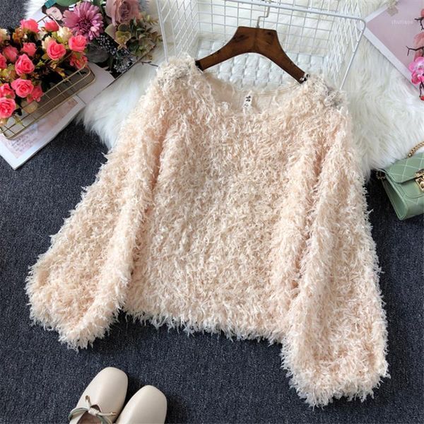 

women's blouses & shirts 2021 autumn women blouse sweety girl short tassel shirt spring lady long sleeve solid blousas basic bottoming, White