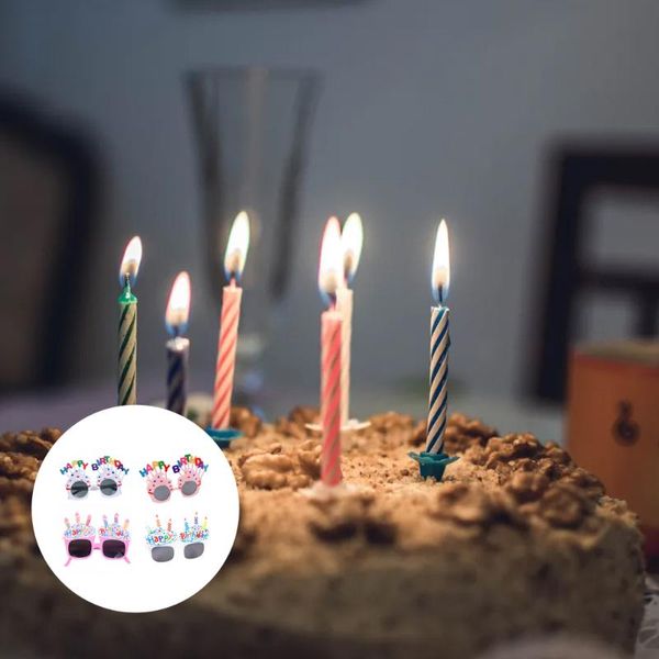 

party favor 4pcs kids birthday glasses funny props creative decor for