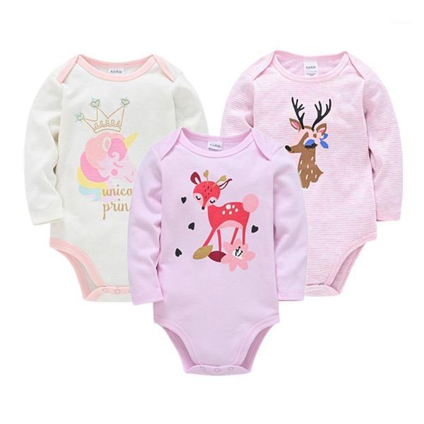 

rompers toddler baby girl bodysuit jumpsuits roupas born boys clothes body long sleeve 100% cotton underwear pajamas, Blue