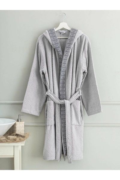 

towel women men pink elmira shawl cotton bath robe set re0002