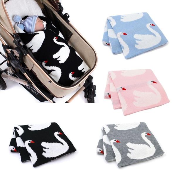 

blankets & swaddling k3ne baby blanket knitted born swaddle wrap super soft toddler infant bedding quilt for bed sofa basket stroller