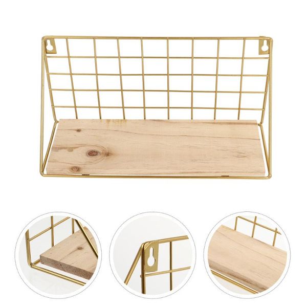 

other home decor 1set wall-mounted iron storage shelf practical display racks for kitchen