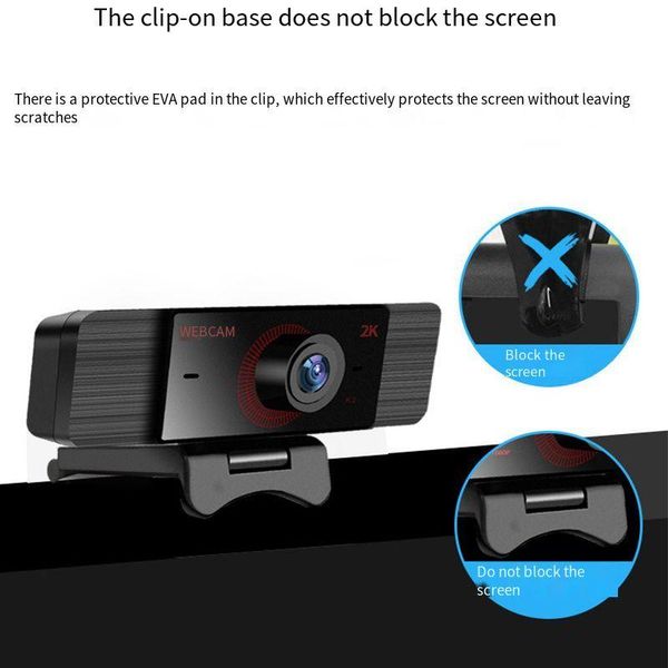 

webcams portable webcam 1080p/2k full hd web camera with microphone usb plug cam for pc computer mac lapdeskmini