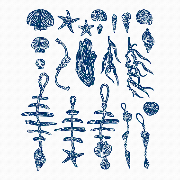 

painting supplies 2021 metal cutting dies beach combing mold set diy crafts