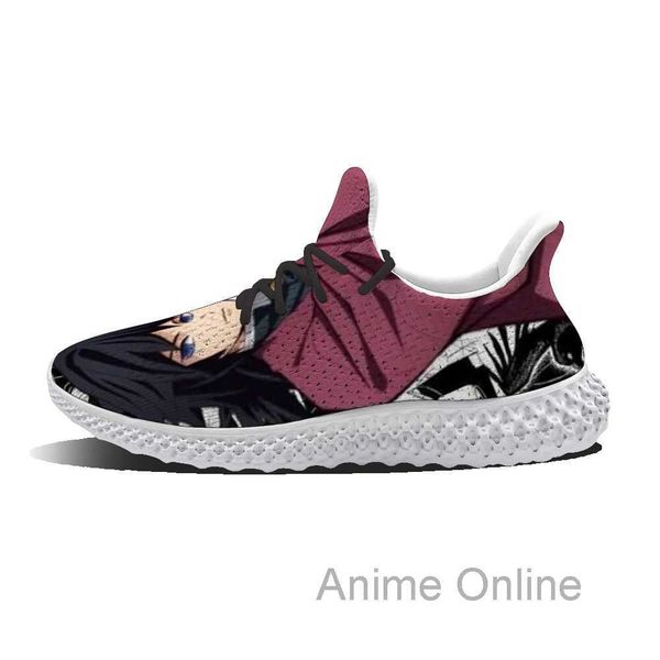 

spring tomioka giyuu fresh pattern casual lace-up shoes