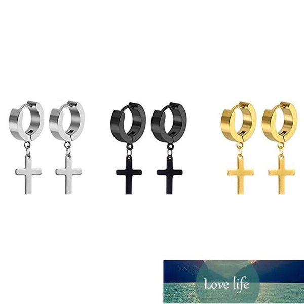 

stud 12pairs/set stainless steel piercing earrings ear studs drop dangle pendant gift 40jf, Golden;silver