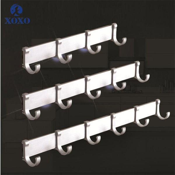 

robe hooks xoxo hook bathroom accessories stainless steel 304 aluminum clothes fixed holder restroom tower 673-676