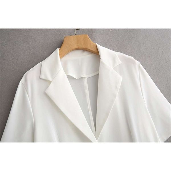 

women's jackets coats hong kong style short sleeve summer loose chic small suit svb1, Black;brown