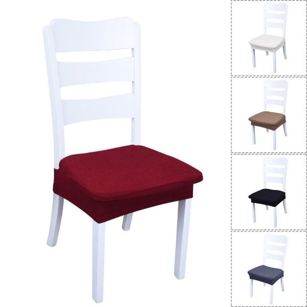 

chair covers waterproof cover solid color soft household items fabric simple stretch split stool seat wholesale