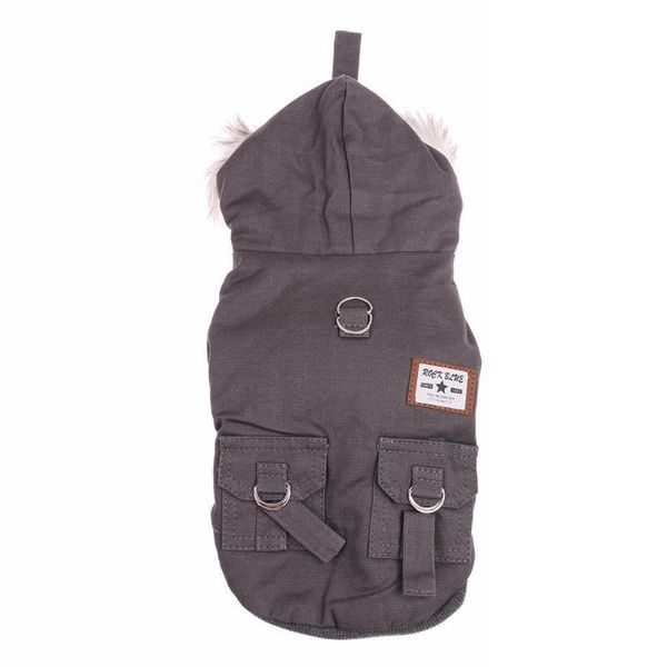 

dog apparel down parkas pet puppy warm autumn and winter clothes hoodie soft cotton sweater coat costume s/m/l pets supplies