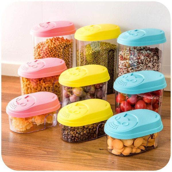 

storage bottles & jars kitchen miscellaneous grains transparent sealed household food preservation tea dry goods