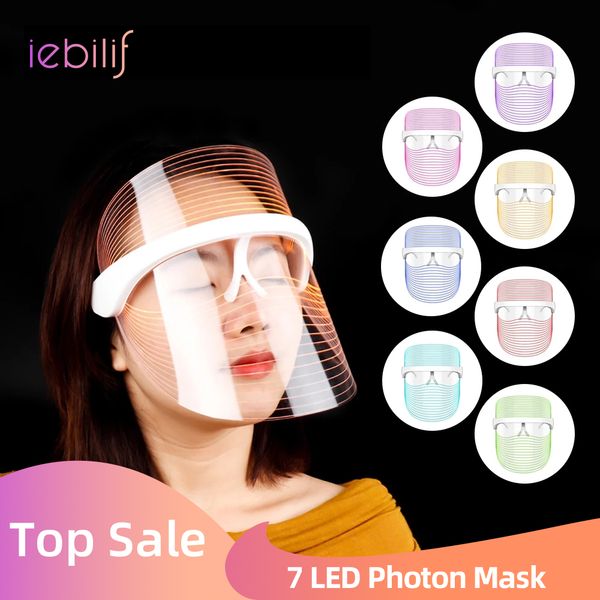 

3 colors led pn light therapy facial mask wireless use lighten melanin whitening anti-aging skin tighten pnic skin care