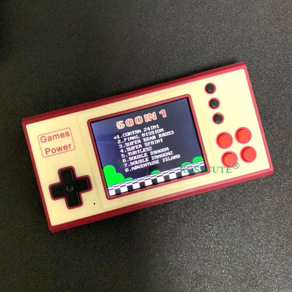 

portable game players video consoles built in 500 retro games relax toy leisure time support two roles meanwhile and av out player