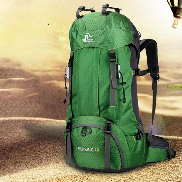 

waterproof 60l backpack rucksack hiking camping trekking bag pack outdoor bags