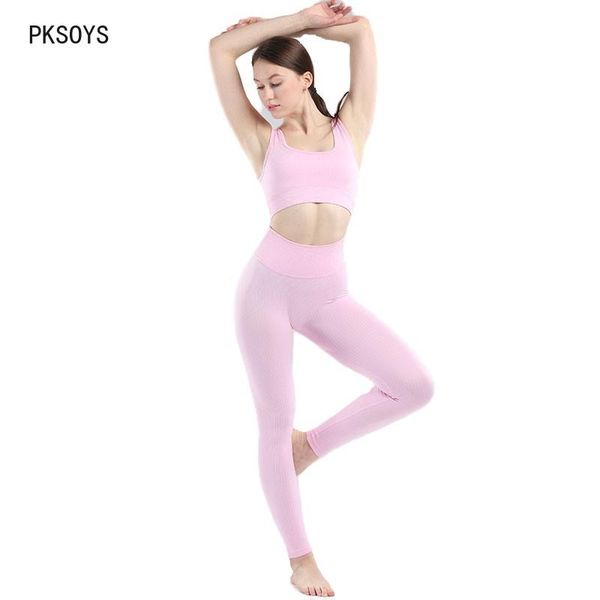

yoga outfit two piece set women gym clothing summer tracksuit leggings pants fitness tights work out sportswear
