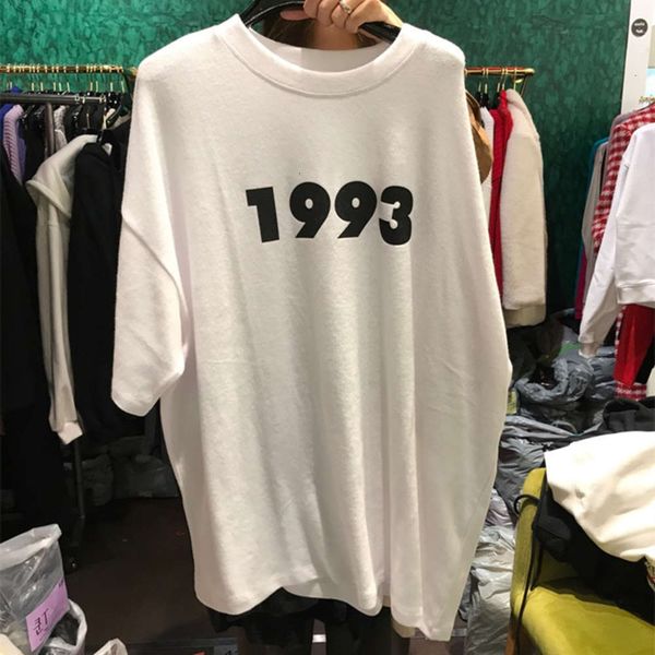 

women's t-shirt south korea dongdamen short 2021 summer fashion letter printing loose casual half sleeve 1o6f, White