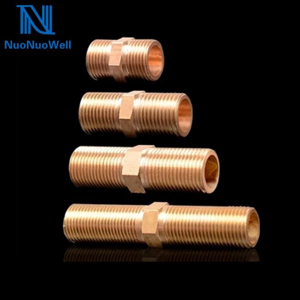 

watering equipments extend length brass equal straight reducing male thread connectors pipe fittings 1/2" 3/4" 1" stainless s