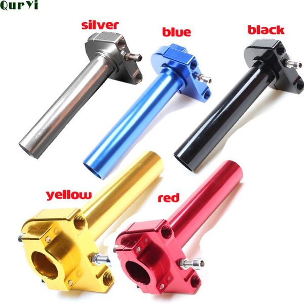 

handlebars universal 22mm 7/8" cnc aluminum accelerator throttle twist grips motorcycle