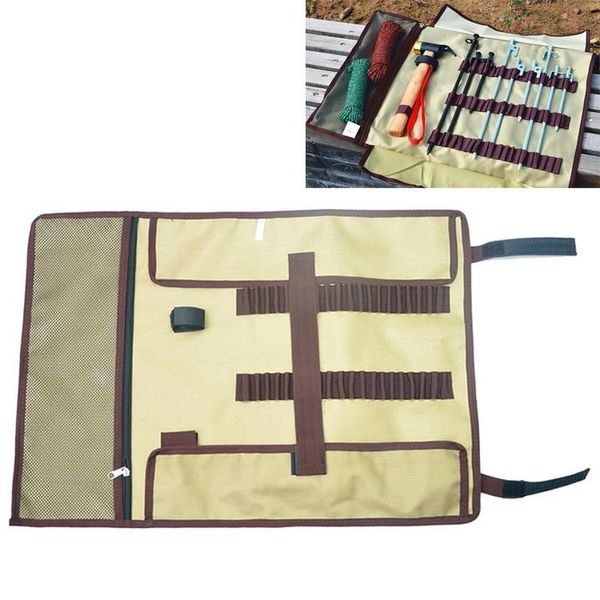 

outdoor bags large camping ground nail storage bag tent hammer toolkit