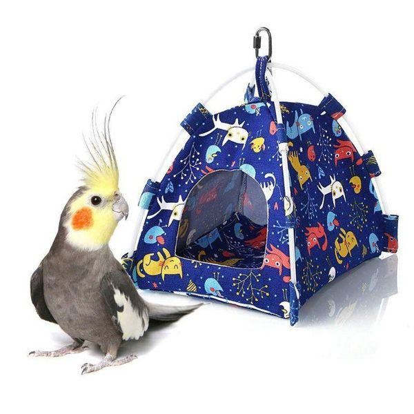 

parrot hammock winter warm hamster bird nest house bed hut hanging toy for parakeet cockatiel birds supplies s/l c42 cages