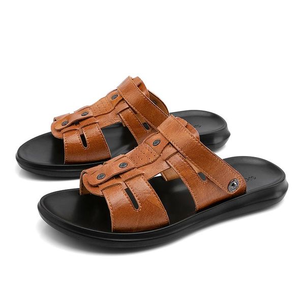 

sandals footwear roman beach homme sea sandalias shoe outdoor hombre rubber sport sandalia mountain breathable sandales em summer s on, Black