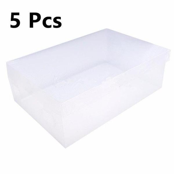

5pcs children/women/men plastic shoes container home sundries living room kid toys containers storage box organizer clothing & wardrobe