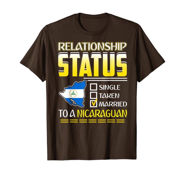 

Relationship Status Single Taken Married Nicaraguan Tee, Mainly pictures