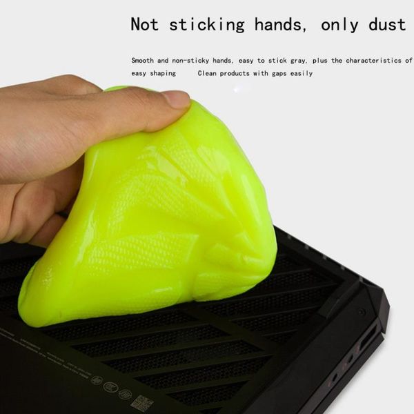 

dust remover car interior detailing cleaner universal cleaning gel supplies yellow orange green blue wash- tools