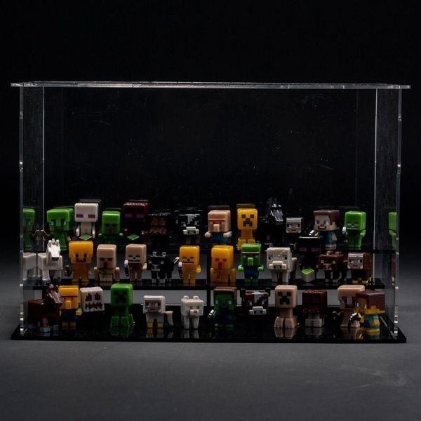

my world building block minecraft model toys coolie afraid blind box hand-made ornaments complete set of 36