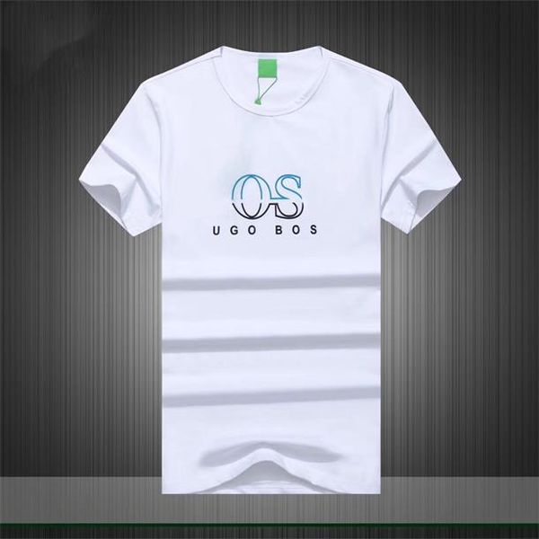 

2021 men t shirts tees & polos designer letter print crew neck casual summer breathable mens womens solid color wholesale m-3xl#zy13, White;black