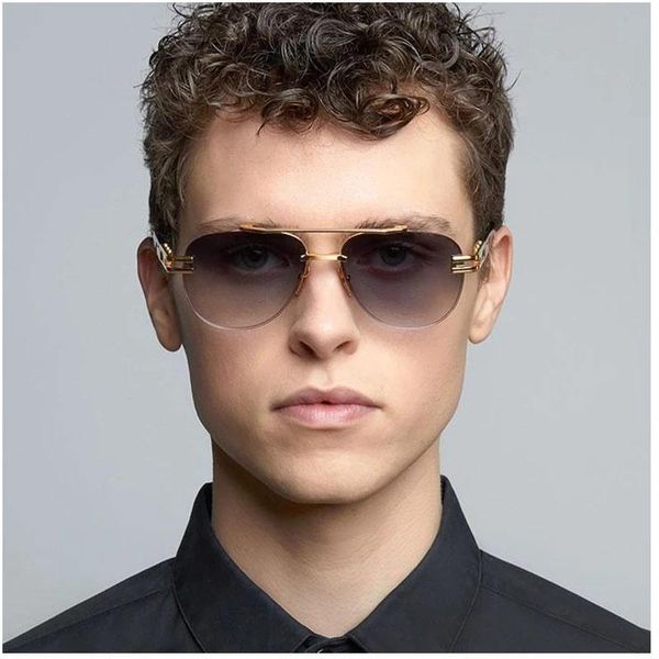

sunglasses 2021 fashion luxury grand-evo two style polarized pilot men brand unique design driving glasses uv400, White;black