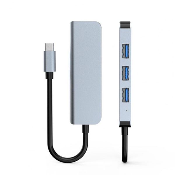 

adapter 4 usb ports long-lasting lightweight compact type-c for mobile phone hubs