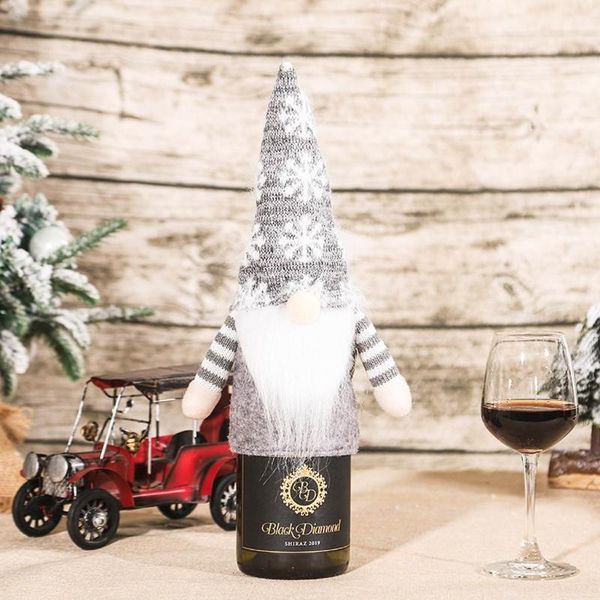 

christmas decorations gnome wine bottle cover handmade tomte swedish gnomes er