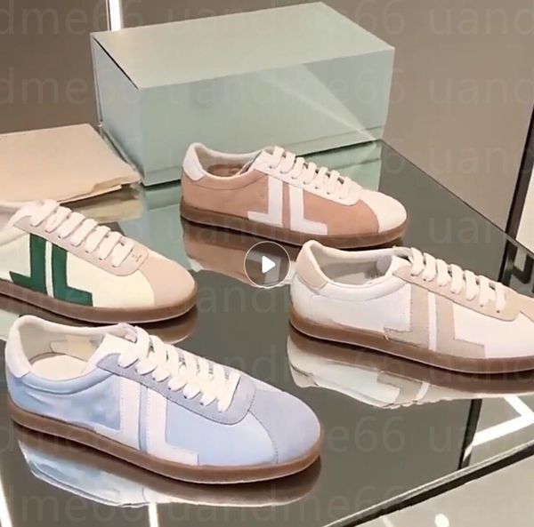 

womens lanviin casual shoes men glen curb bumpr clay color matching breathable leather small white shoe sneakers bur house chaussures d8npm#, Black