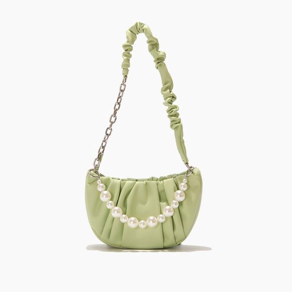 

totes women mini bag 2021 trendy pearl underarm wild chain messenger dumpling cloud nich design luxury