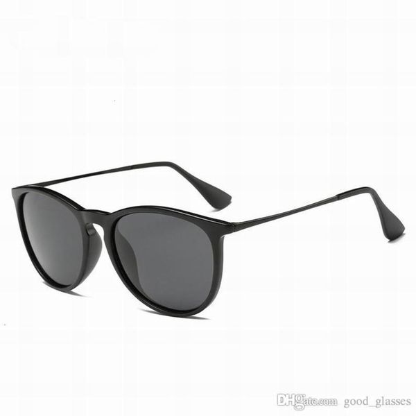 

fashionable sun frames popular erik sunglasses man woman eyewear designer round eric sun glasses brand matt leopard uv400 matte black 4171 w