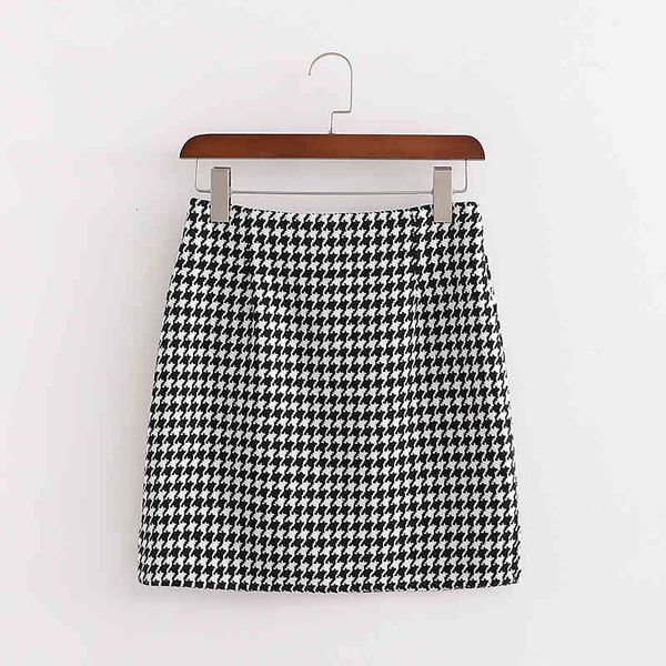 

dresses female fashion chess elastic butt skirt short, Black;gray