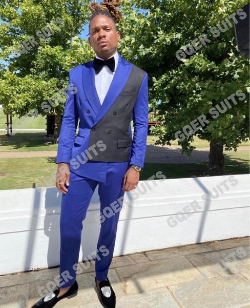 

men's suits & blazers brand men black groom tuxedos shawl lapel groomsmen 3 pieces set ( jacket + pants vest bow tie ) d392, White;black