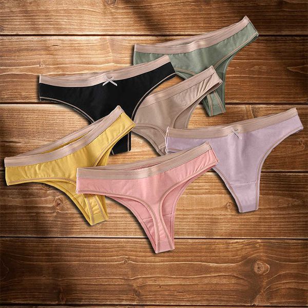 

g strings underwear temptation thong women's cotton mulberry silk antibacterial large, Black;white